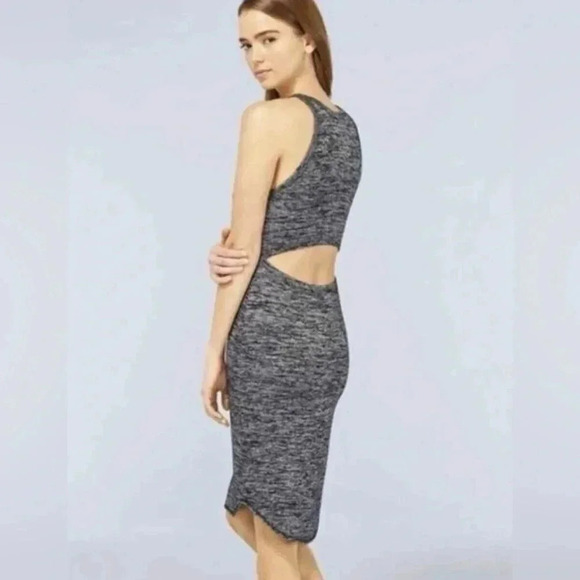 Aritzia Wilfred Free Yasmin Sleeveless Stretchy Dress Grey XS - Picture 2 of 11
